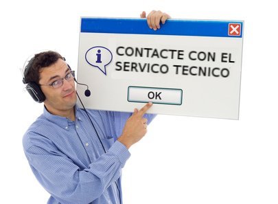 Llame al servicio tecnico